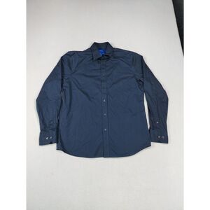 Apt. 9 Shirt Men's Medium Black Premier Flex‎ Corpcore Casual Workwear Office